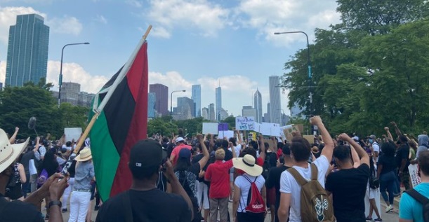 PHOTO Of Juneteenth March At Grant Park In Chicago