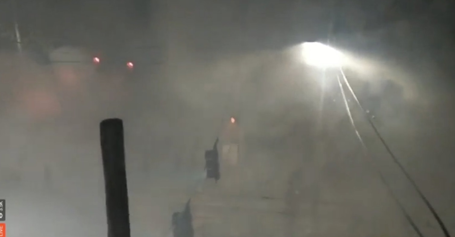 PHOTO Police Tear Gas Protesters 9 Hour Later In Seattle And It's So Foggy It Looks Like War Zone