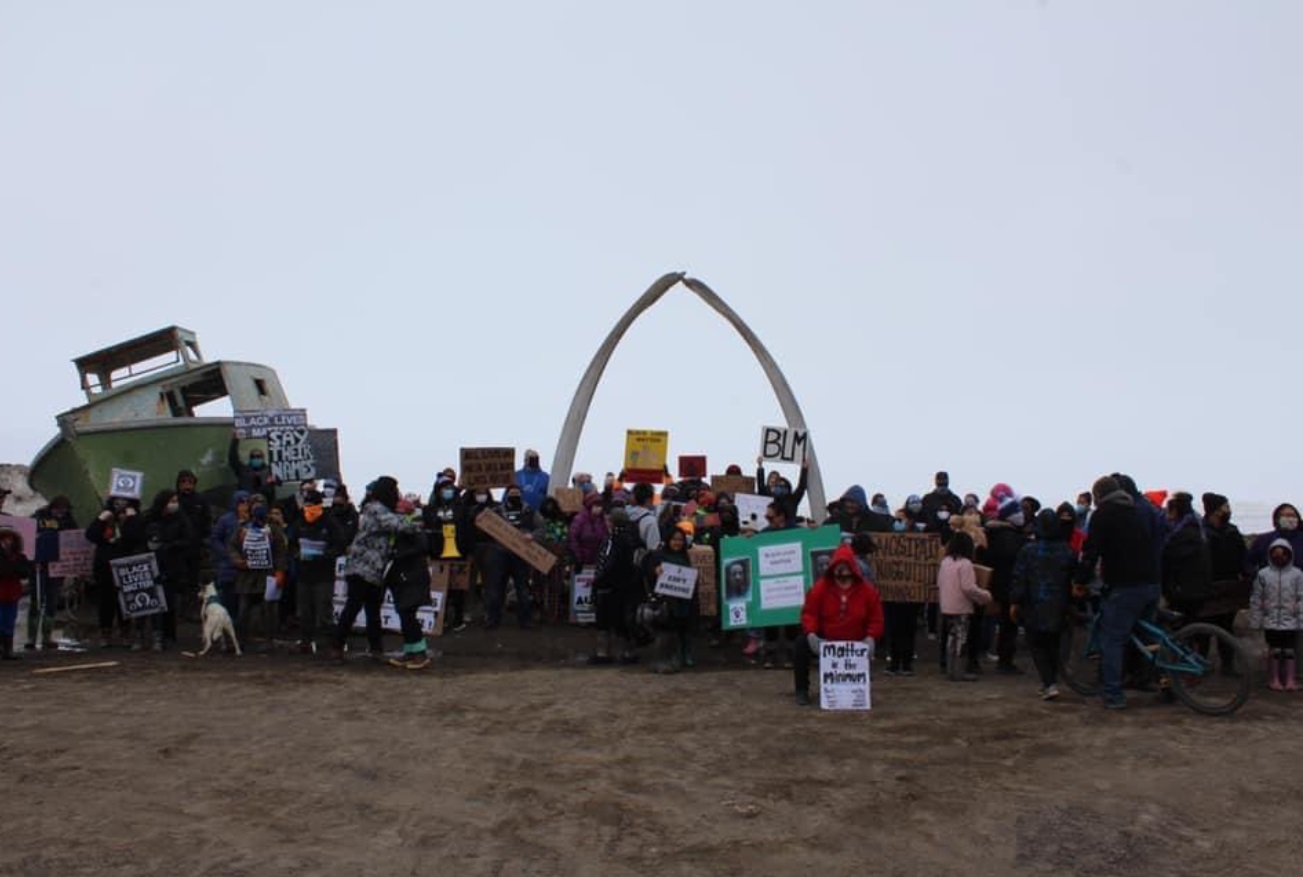 PHOTO Protests In Utqiaġvik Alaska