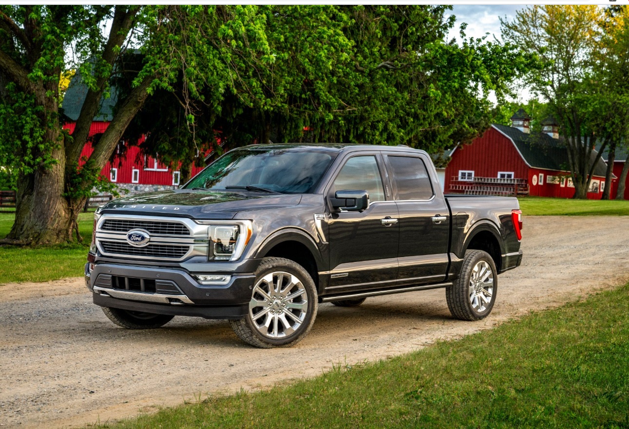 PHOTO The Ford F-150 Looks Like It Belongs Parked Outside Farmhouse On Dirt Road