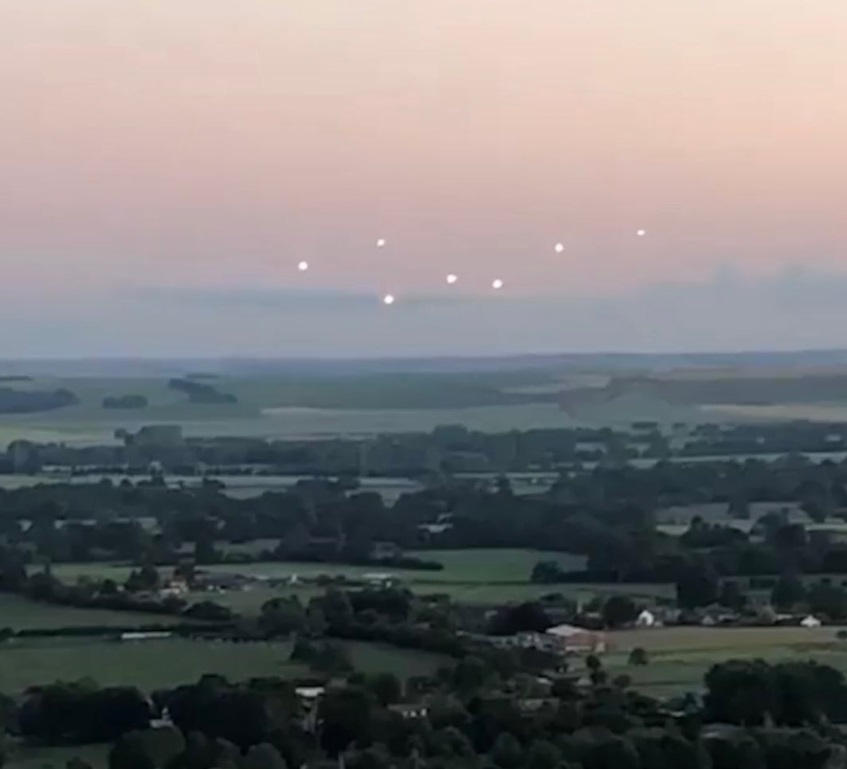 PHOTO UFO's Hoovering Over Pocatello Idaho