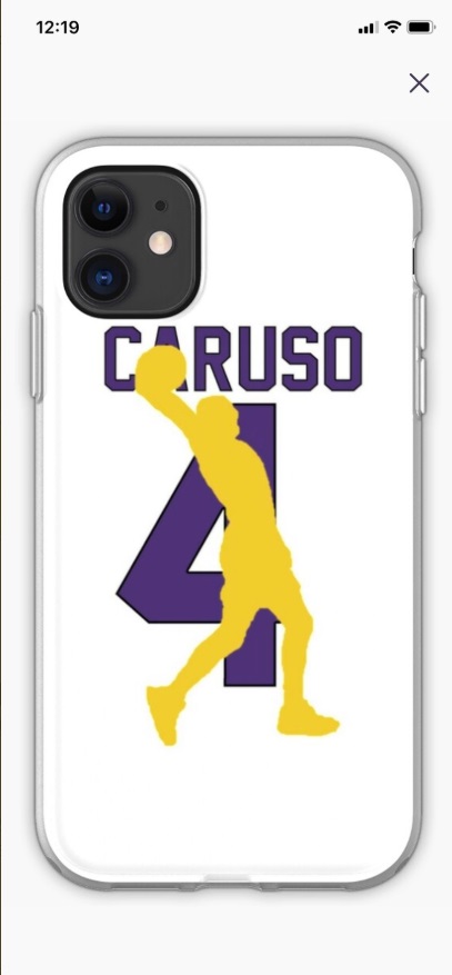 PHOTO Alex Caruso iPhone Case