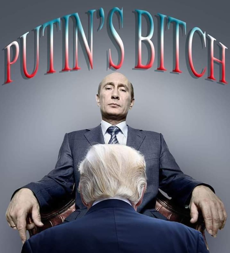 PHOTO Donald Trump Being Putin's B*tch