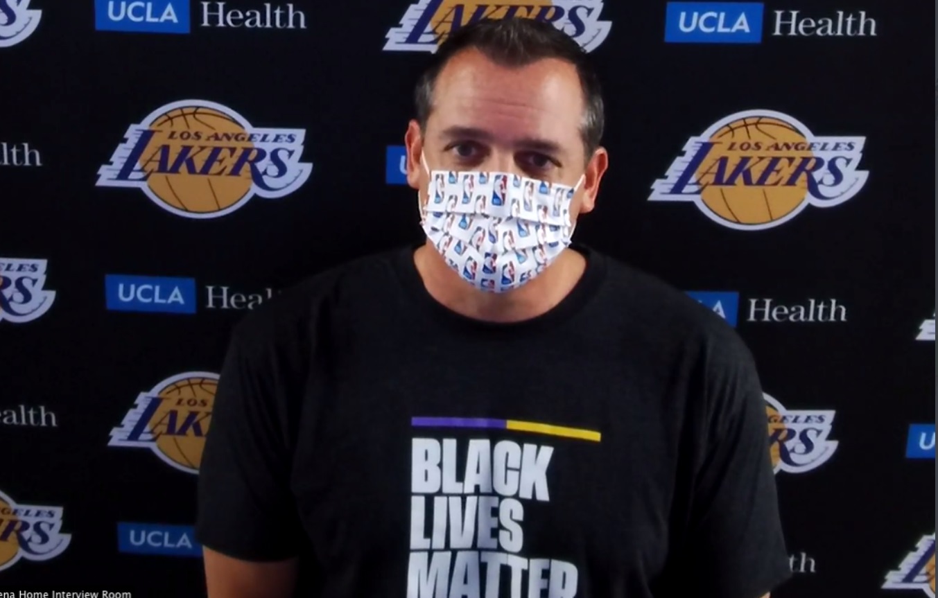 PHOTO Frank Vogel Wearing A Black Lives Matter T-Shirt For The First Time