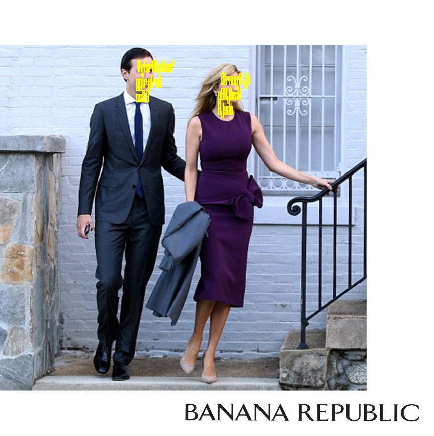 PHOTO Jared Kushner And Ivanka Trump Wearing Clothes From Banana Republic