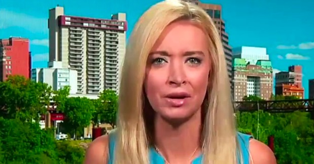 PHOTO Kayleigh McEnany Looking Pale On TV