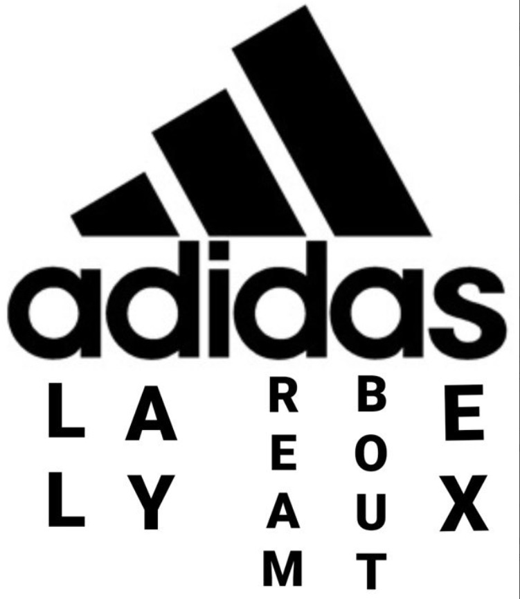 PHOTO The Adidas Logo According To Middle Schoolers