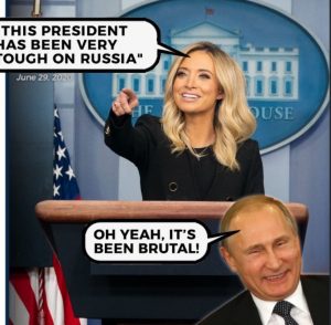 PHOTO This President Has Been Very Tough On Russia Kayleigh McEnany ...