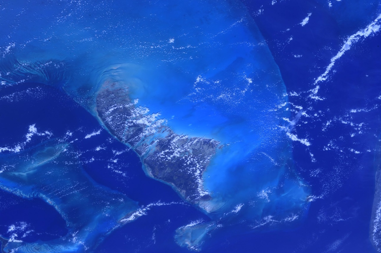 PHOTO What The Bahamas Looks Like From Space