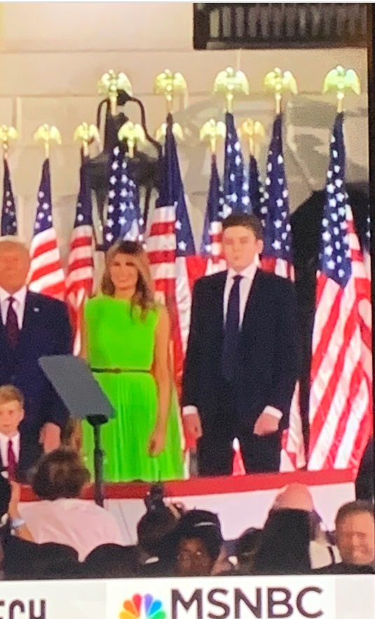 PHOTO Barron Trump Acting Autistic At RNC