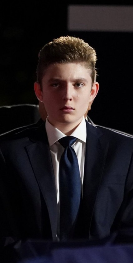 PHOTO Barron Trump Looking Evil Like He Could Star In Men In Black