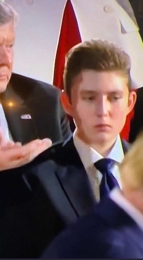 PHOTO Barron Trump Looking Very Sad And Unloved By Donald At The RNC