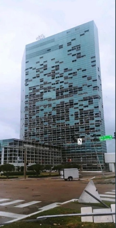 PHOTO Before And After Of Capital One Building In Lake Charles 