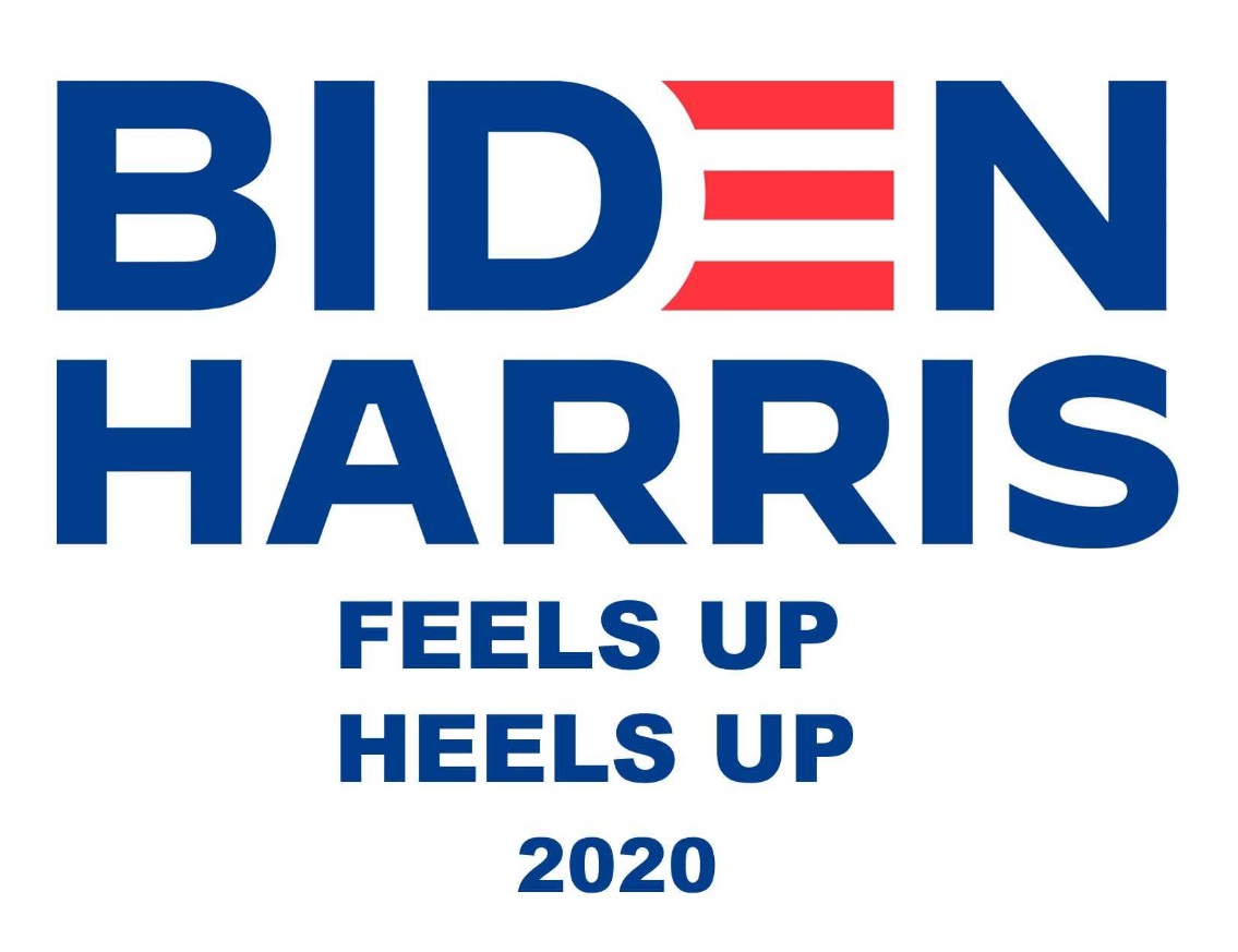 PHOTO Biden Harris Feels Up Heels Up 2020