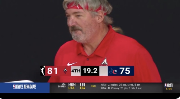 PHOTO Bill Laimbeer Looking Like A Professional Wrestler With Ugly Headband