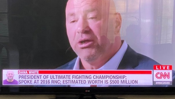 PHOTO CNN Acted Like Dana White's Net Worth Is Relevant To His Support Of Donald Trump