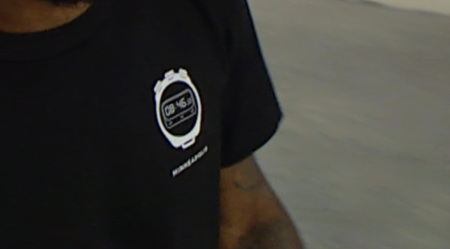 PHOTO Close Up Of Lebron's 8:46 Shirt