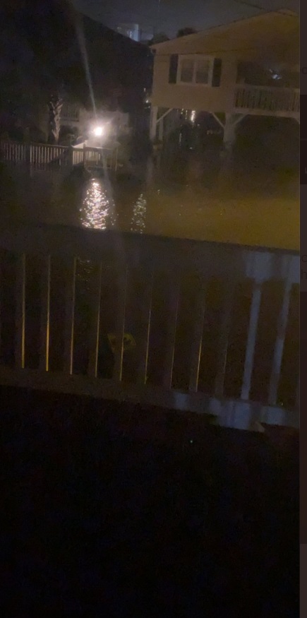 PHOTO Dude's Backyard In Isle Beach Is Just Feet Of Water