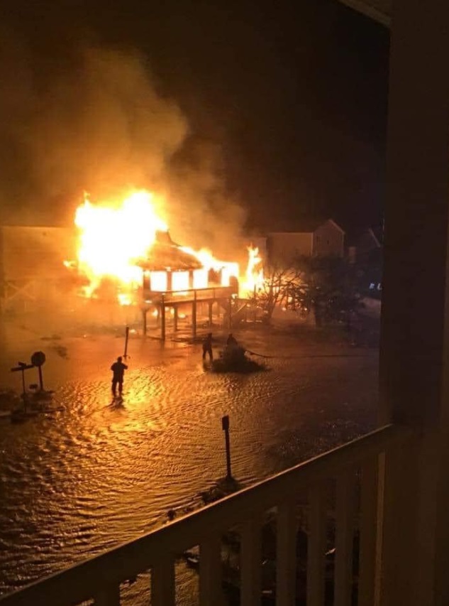 PHOTO Entire Structure Of Home In Isle Beach Burned