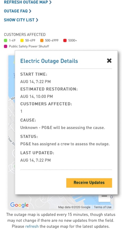 PHOTO Power Expected To Be Restored In Los Angles By 10 PM PST Friday Night