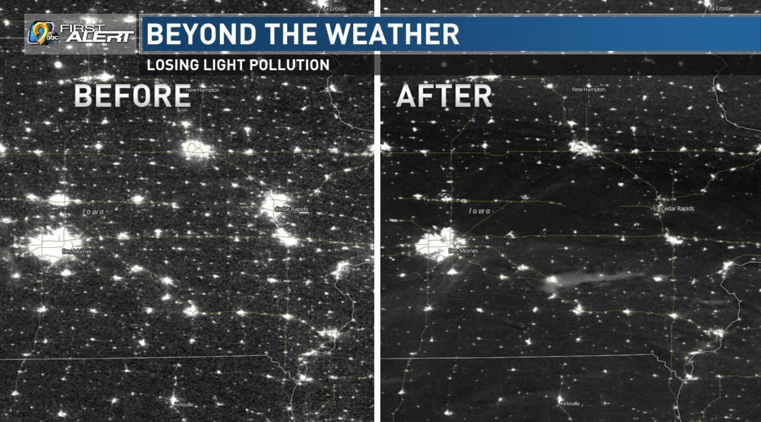 PHOTO Satellite Images Of Lights In Iowa Before And After Derecho