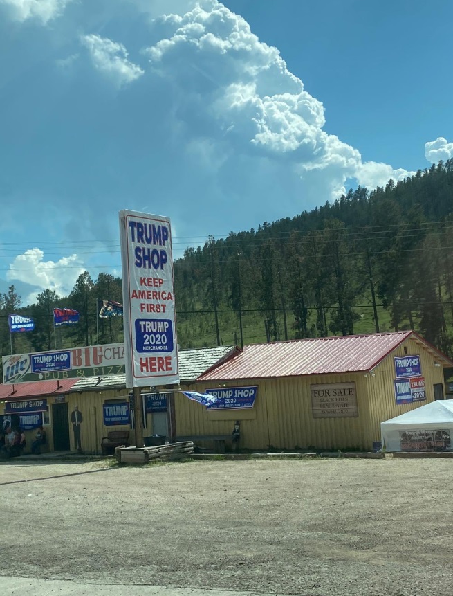 PHOTO Trump Shop In Sturgis South Dakota