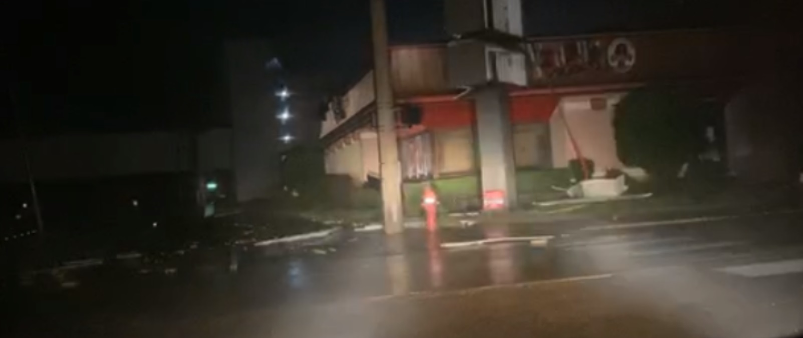 PHOTO Wendy's Completely Destroyed In Lake Charles