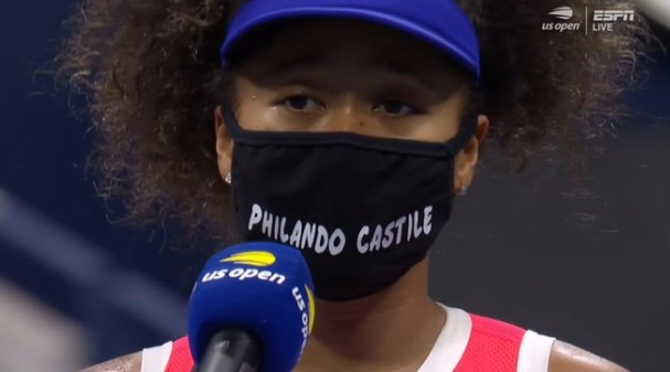 PHOTO Naomi Osaka Wearing Philando Castile Mask