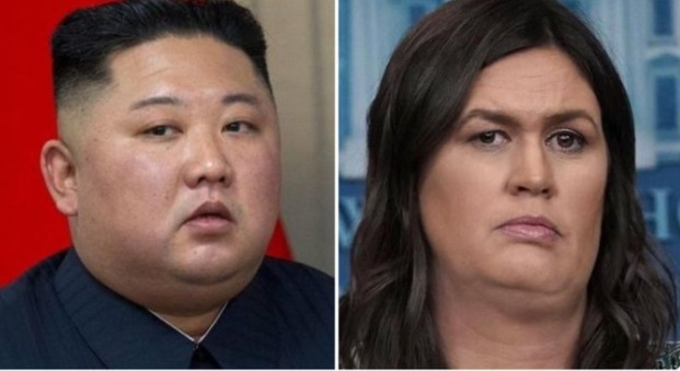 PHOTO Sarah Sanders' Face Is Almost As Fat As Kim Jong-Un's