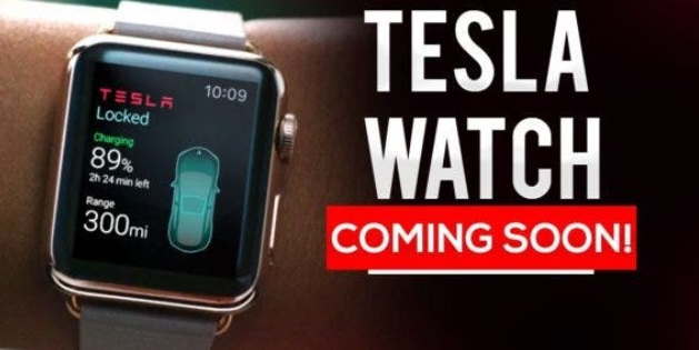 PHOTO What Tesla's Smart Watch Will Look Like