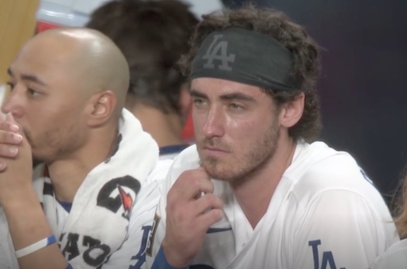 PHOTO Cody Bellinger Pondering Life As We Know It During World Series Game 1