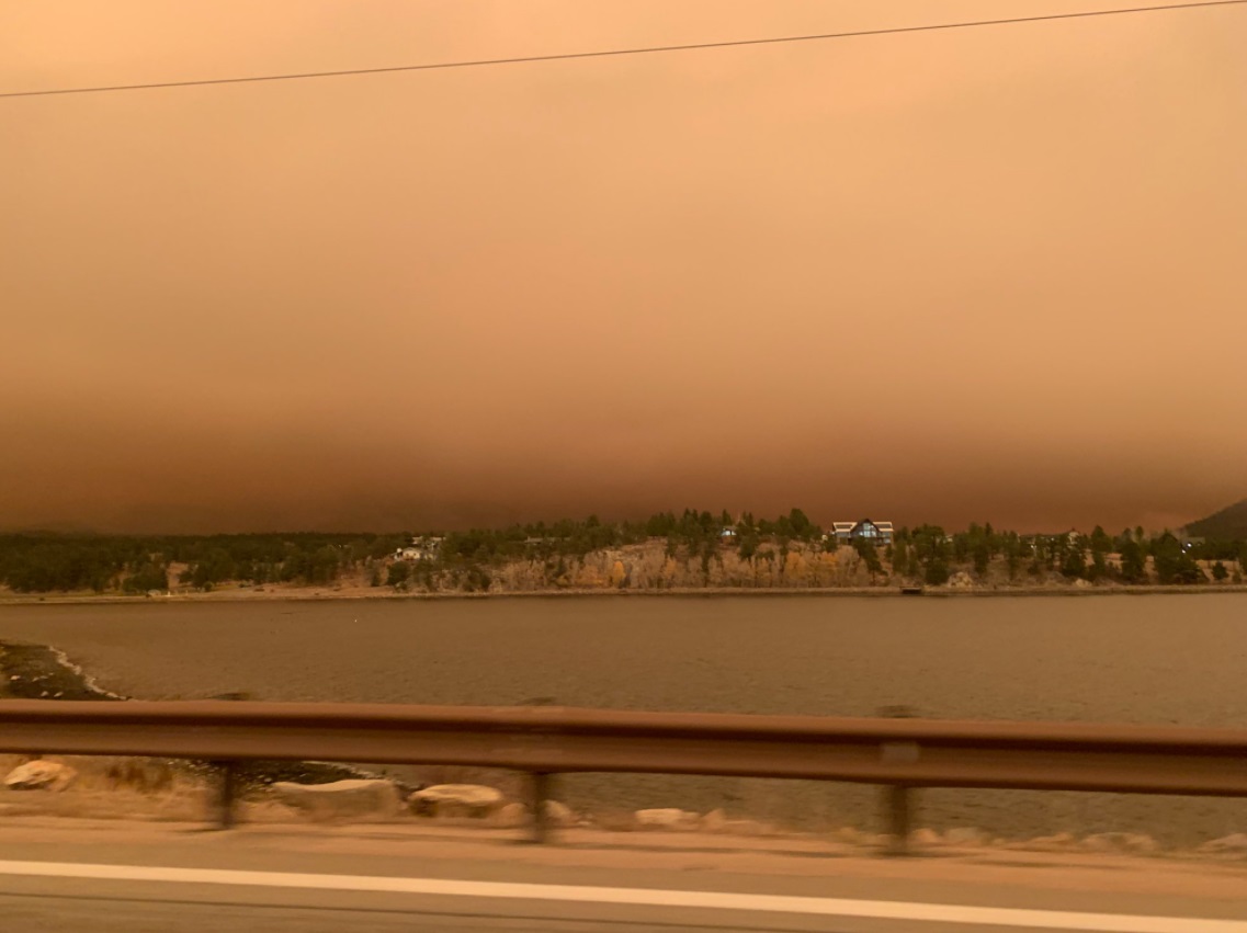 PHOTO East Troublesome Fire Can Be Seen From Fort Collins Colorado