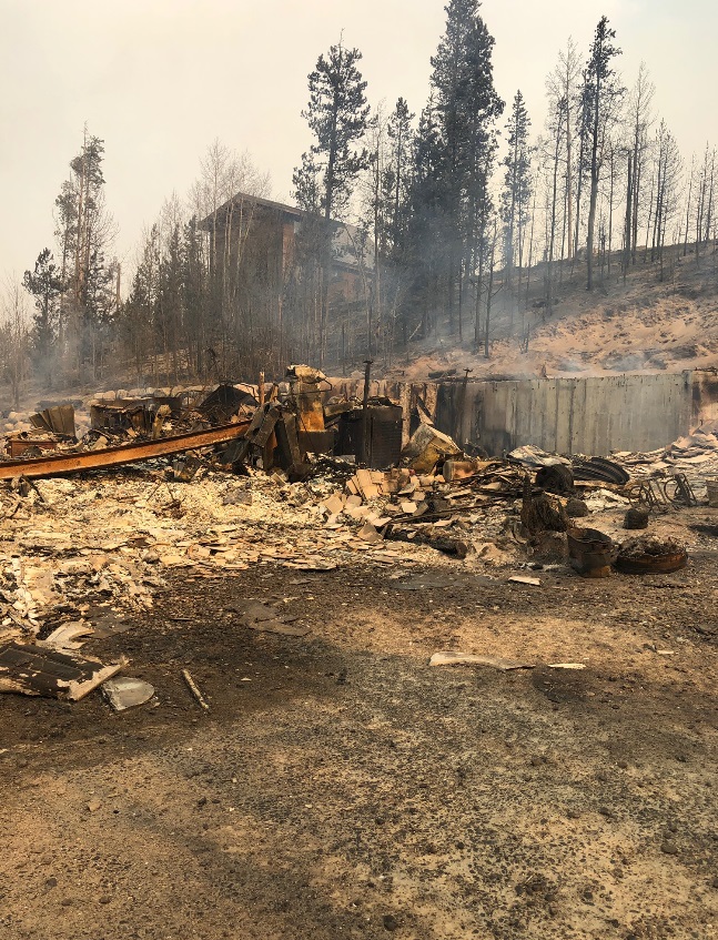 PHOTO Family Lost Entire House To East Troublesome Fire