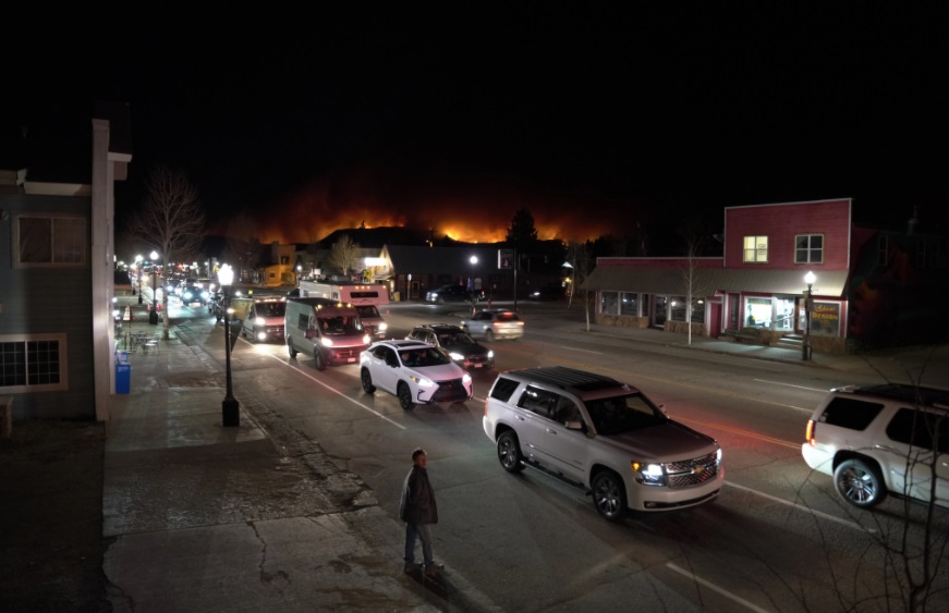 PHOTO Skies Of Granby Colorado On Fire