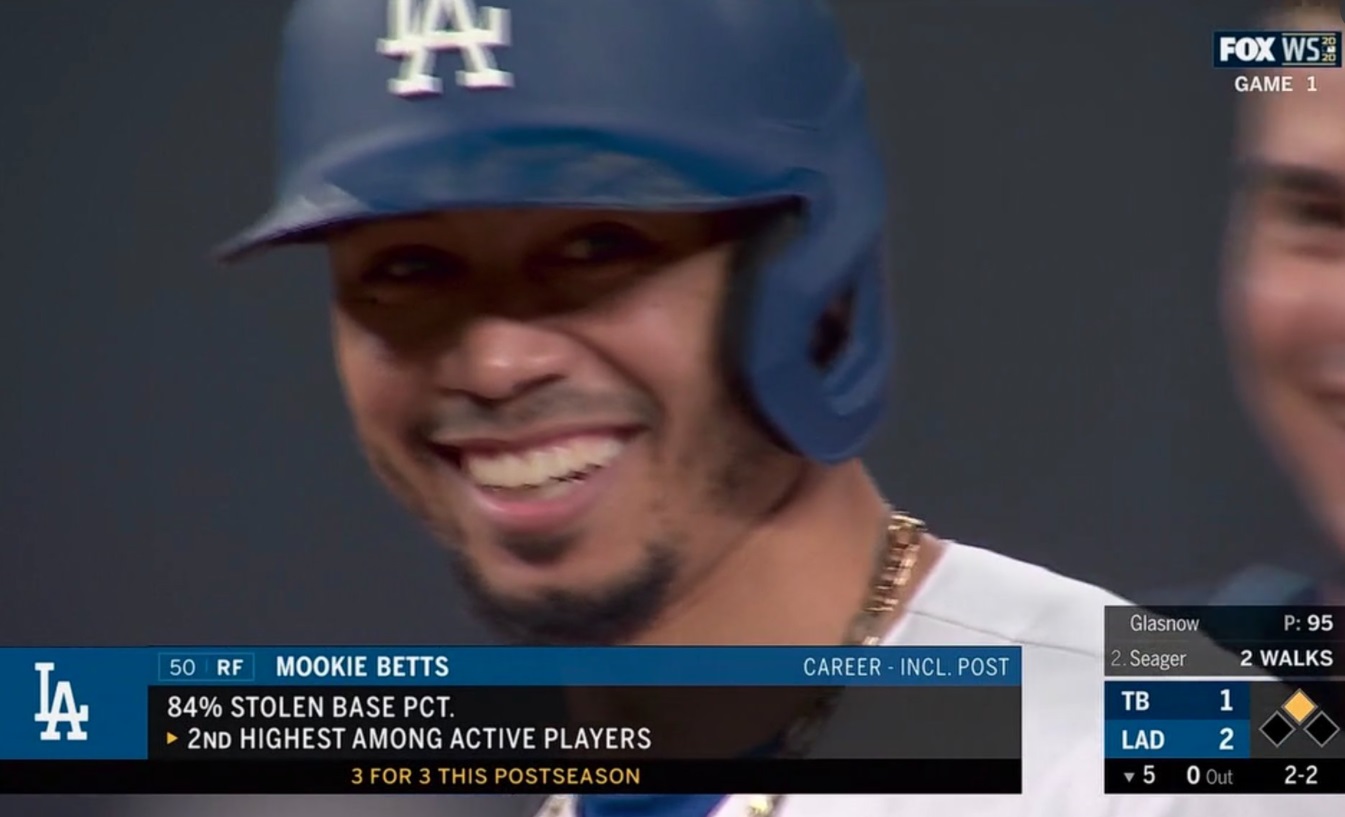 PHOTO The Face Mookie Betts Made After He Knew Everyone Was Getting Free Tacos