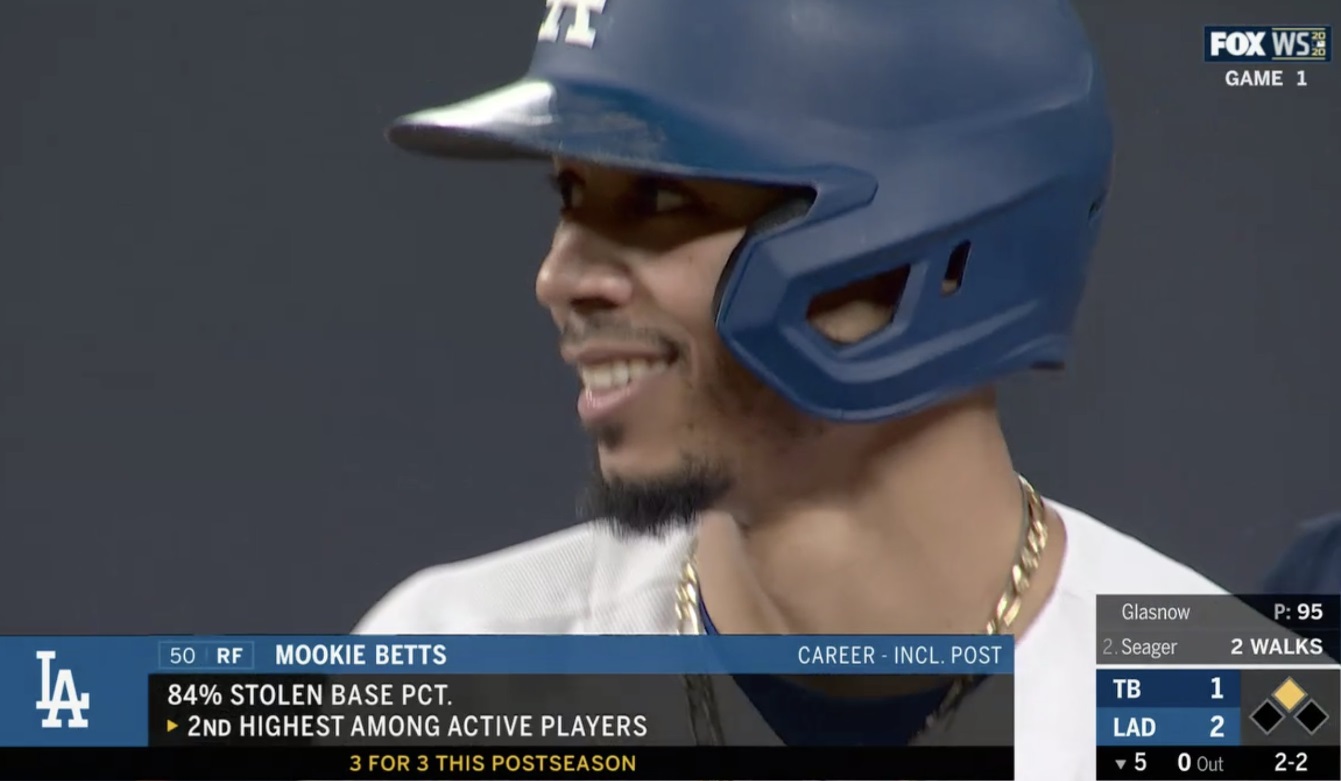 PHOTO The Mookie Betts I'm Gonna Hit A Home Run On You Face