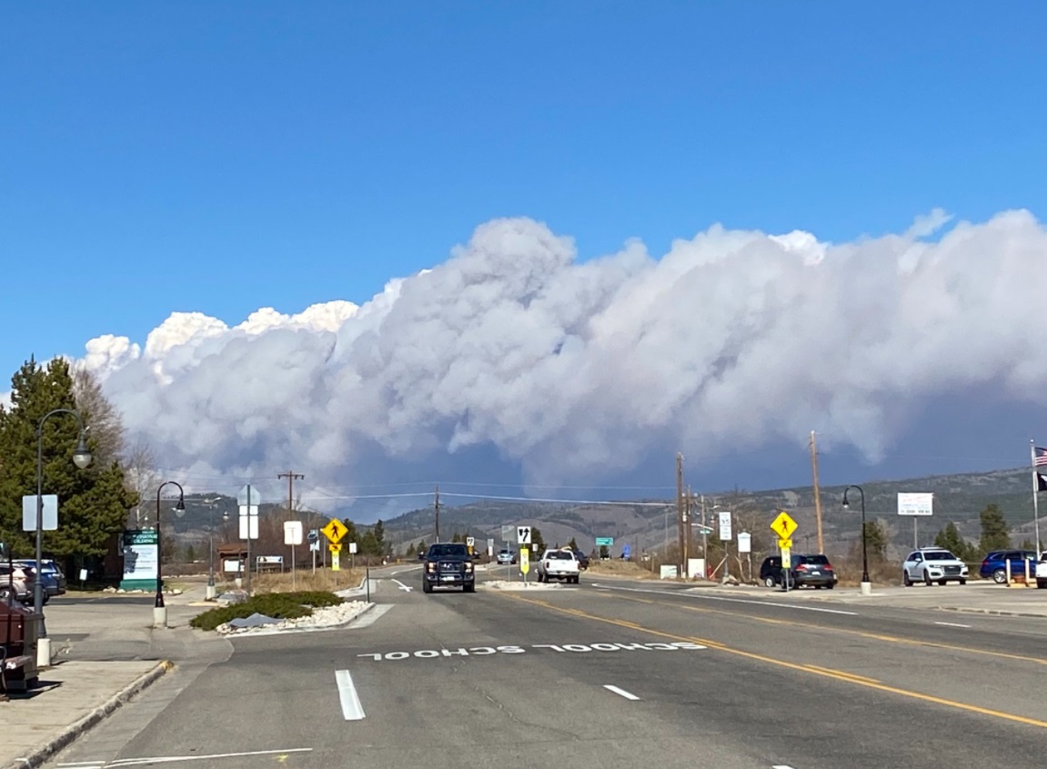 PHOTO What East Troublesome Fire Looks Like On The Way Back To Denver