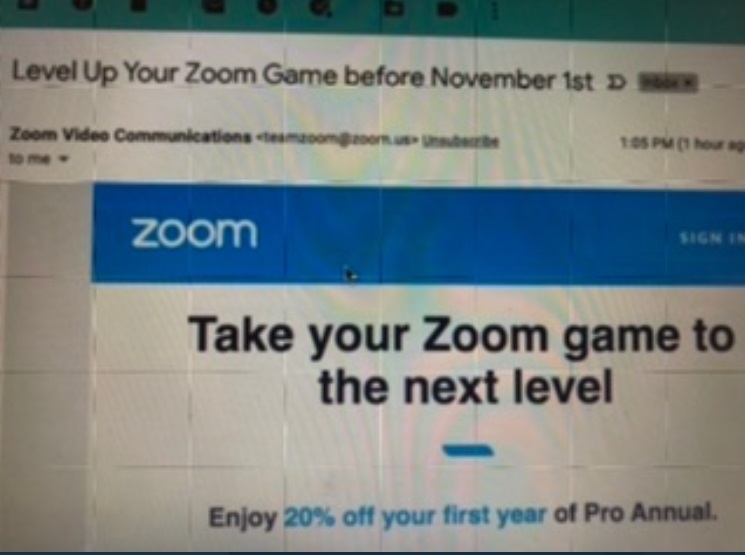 PHOTO Zoom Is Offering 20% Off To Level Up Your Game Like Jeffrey Toobin