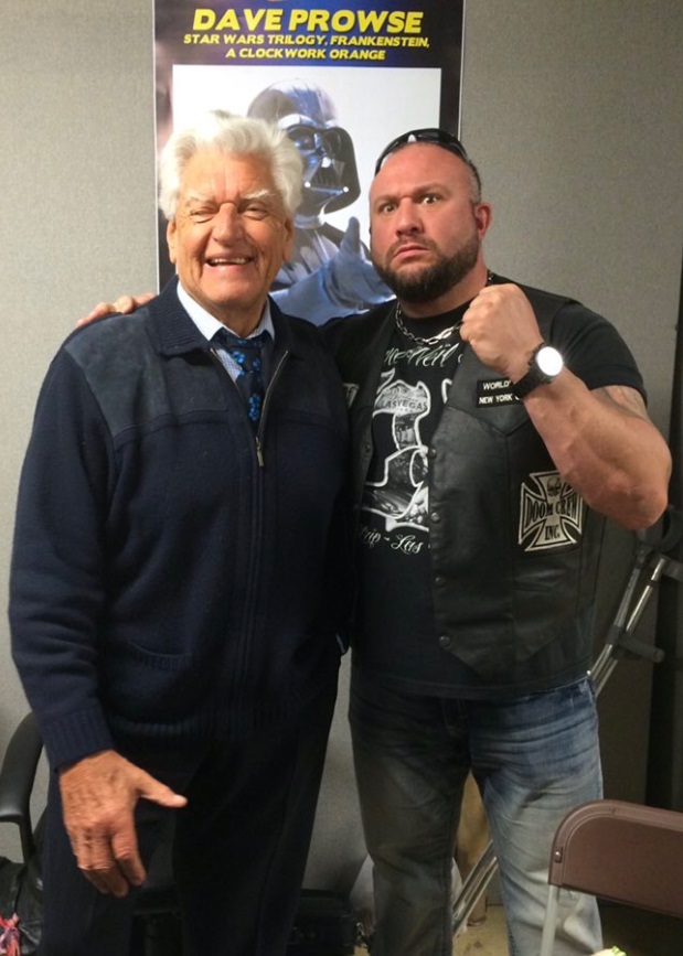 PHOTO Bully Ray When He Met David Prowse