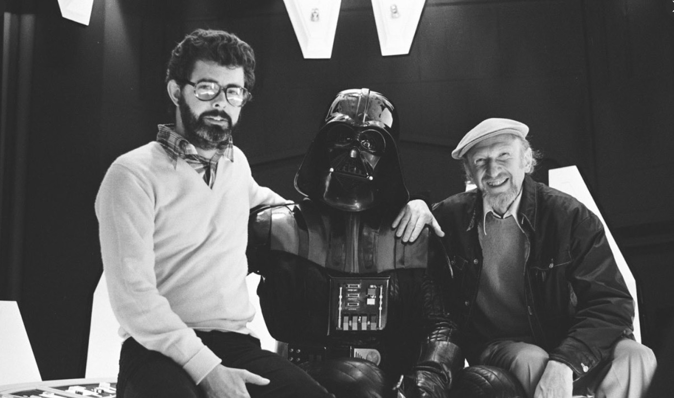 PHOTO George Lucas With David Prowse Before He Died