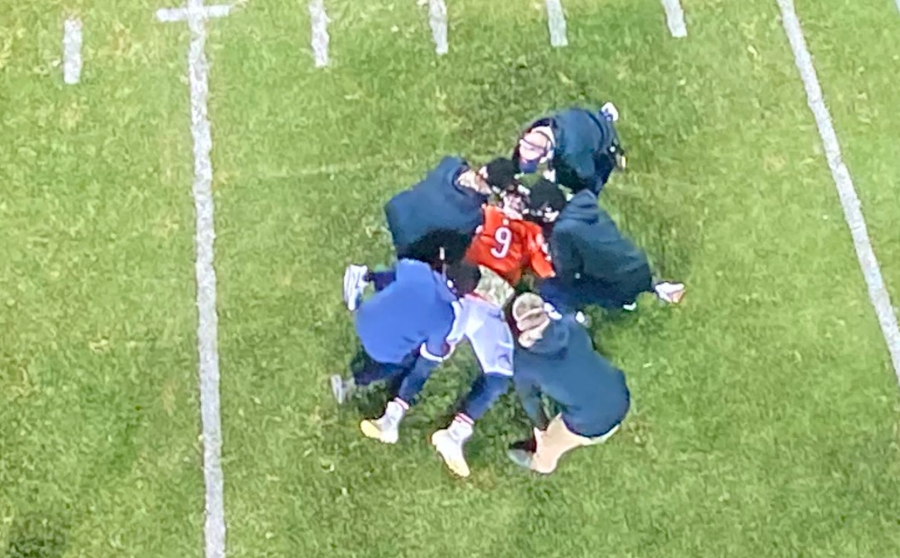 PHOTO Nick Foles Looks Like He Died On The Field