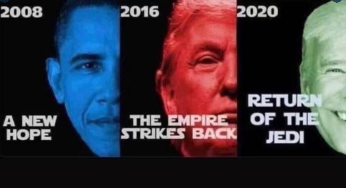 PHOTO The Empire Strikes Back Donald Trump Meme