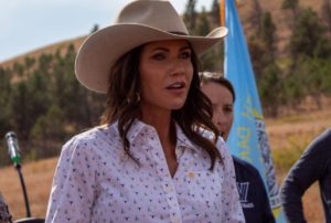 PHOTO Kristi Noem Looking Very Hot In Cowboy Hat And Longhorn Shirt
