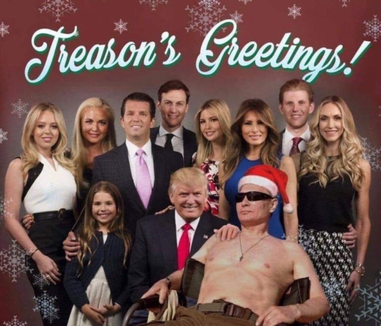 PHOTO Season's Greetings Donald Trump's Family Christmas Card