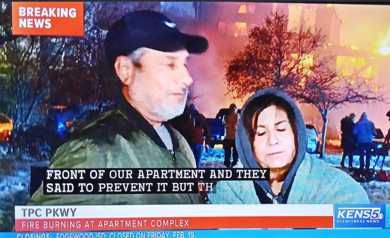 PHOTO Entire Apartment Complex Destroyed By Fire In San Antonio