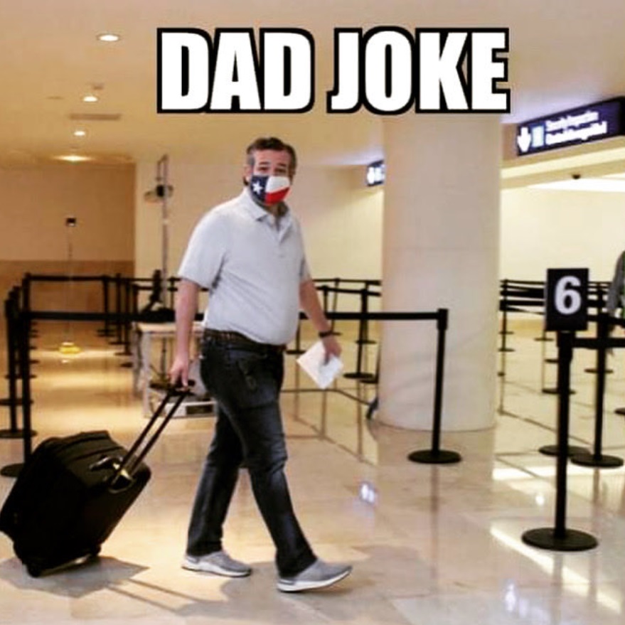 PHOTO Ted Cruz Dad Joke Meme