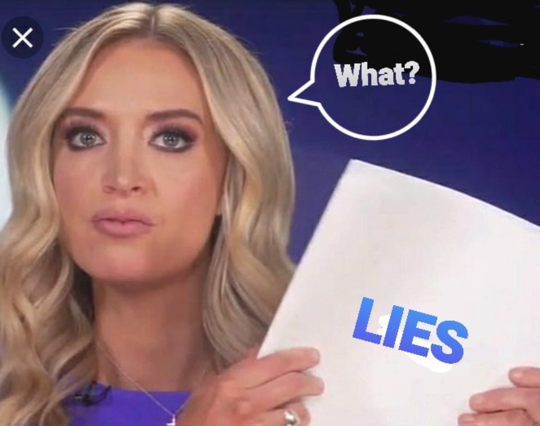 Photo What Lies Kayleigh Mcenany Meme 