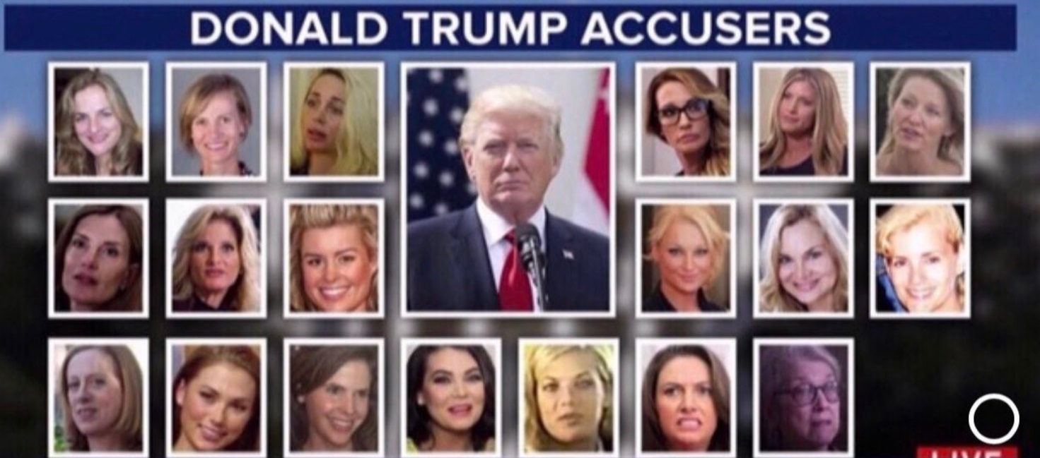 PHOTO All Of Donald Trump's Accusers In One Shot
