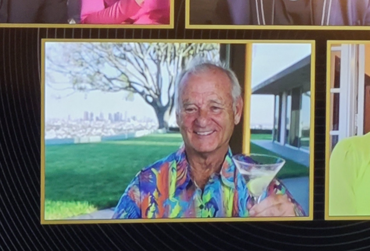 PHOTO Bill Murray With Hawaiian Shirt A Martini
