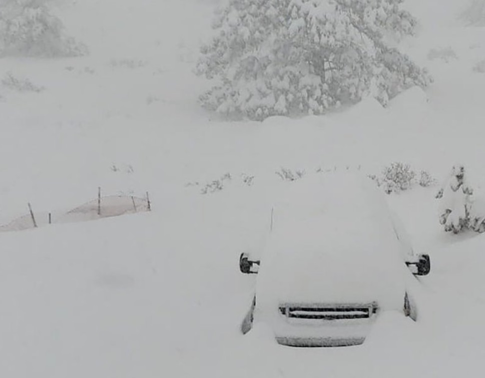 PHOTO Car In Colorado Covered In 3 Feet Of Snow From Massive Storm